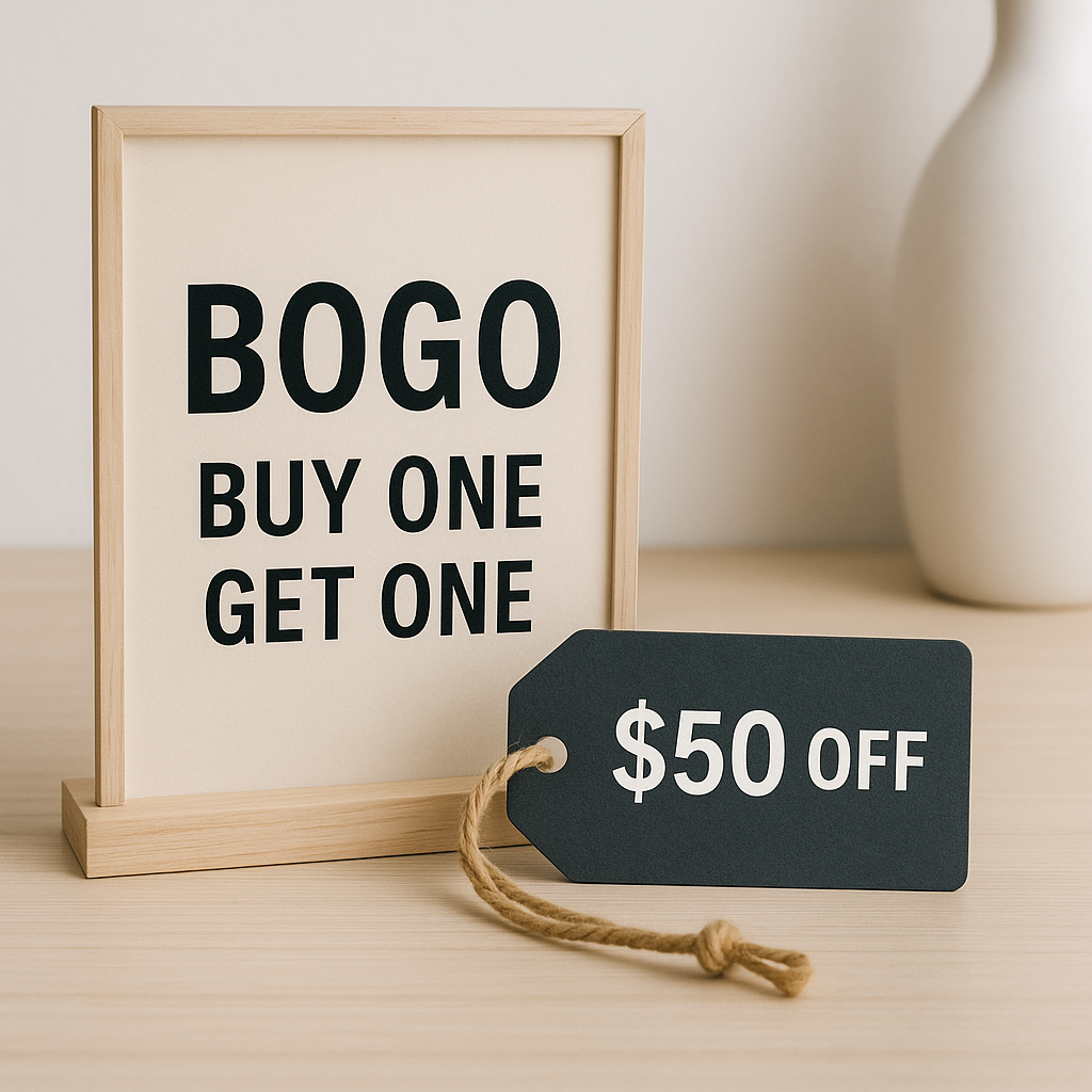 New BOGO Discount Feature: Apply Fixed Amount Off