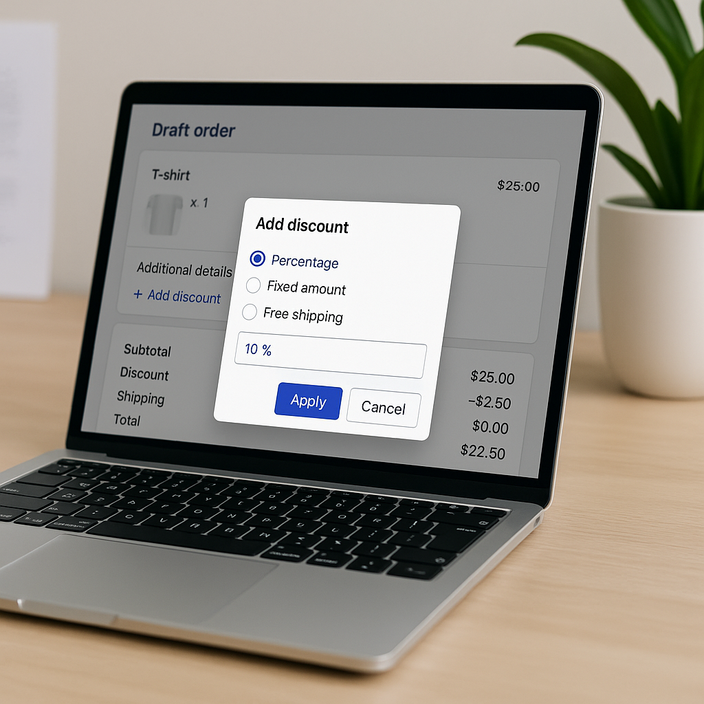 Expanded Discount Options Now Available in Draft Orders