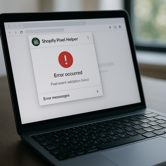 Enhanced Debugging with Error Messages in Shopify Pixel Helper