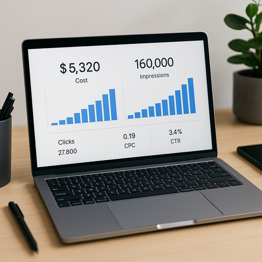Track Paid Ad Performance with Cost and Impression Metrics