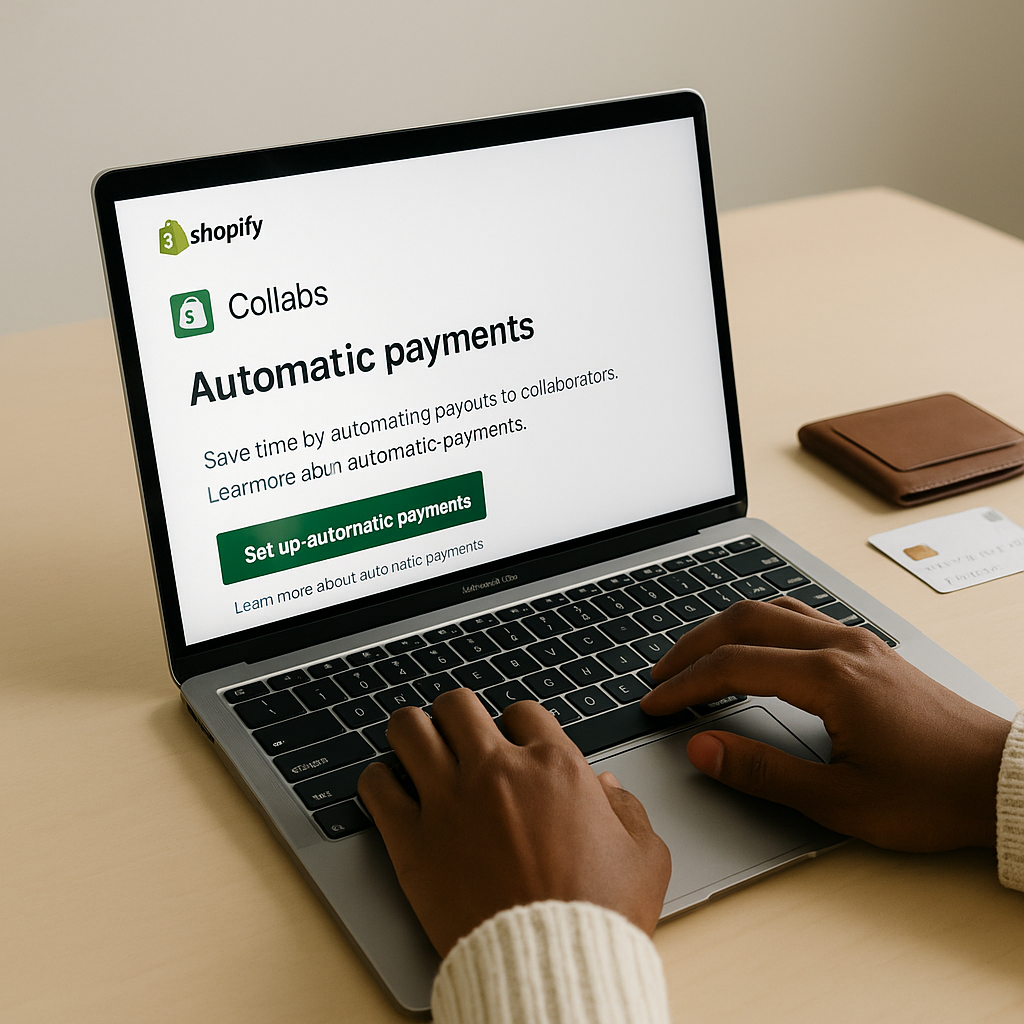 Streamline Creator Payments with Shopify Collabs Automatic Payments
