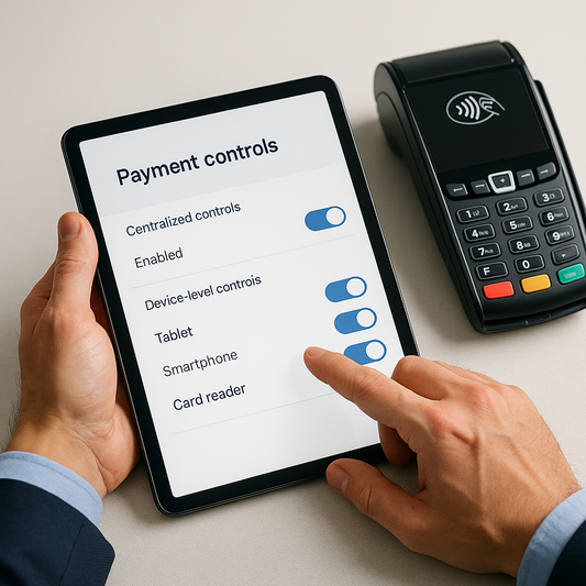 Streamlined Payment Management with Centralized and Device-Level Controls
