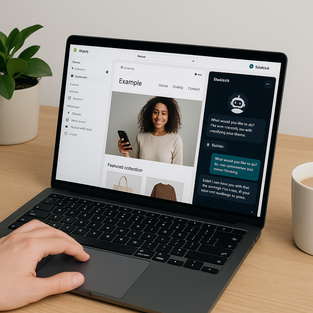 How to Customize Your Shopify Theme with Sidekick