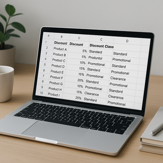Updated Discounts CSV: Understanding the 'Discount Class' Column