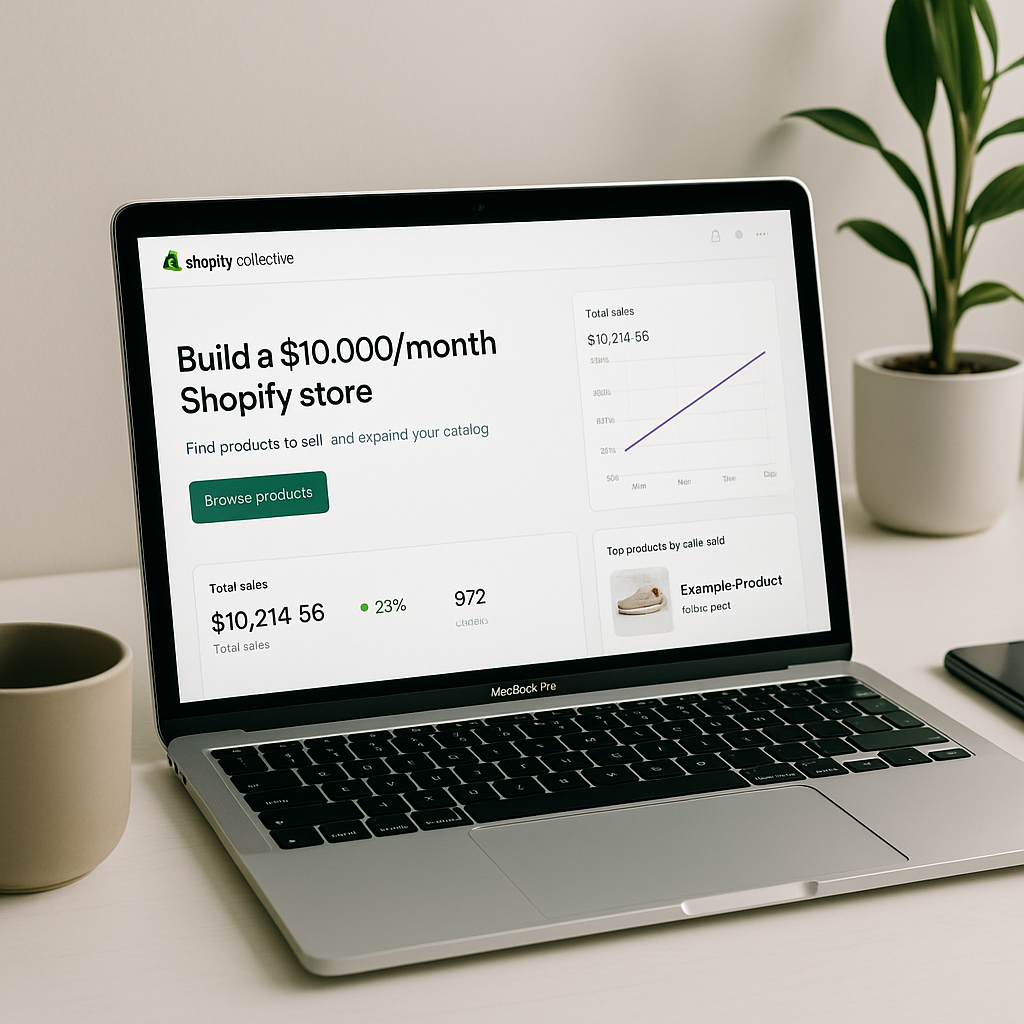 How to Build a $10K/Month Shopify Store with Shopify Collective