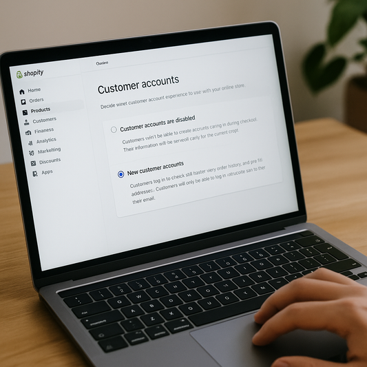 New Customer Accounts Now Enabled by Default in New Shopify Shops