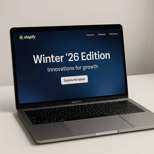 Explore Shopify’s Winter ’26 Edition: Innovations for Growth