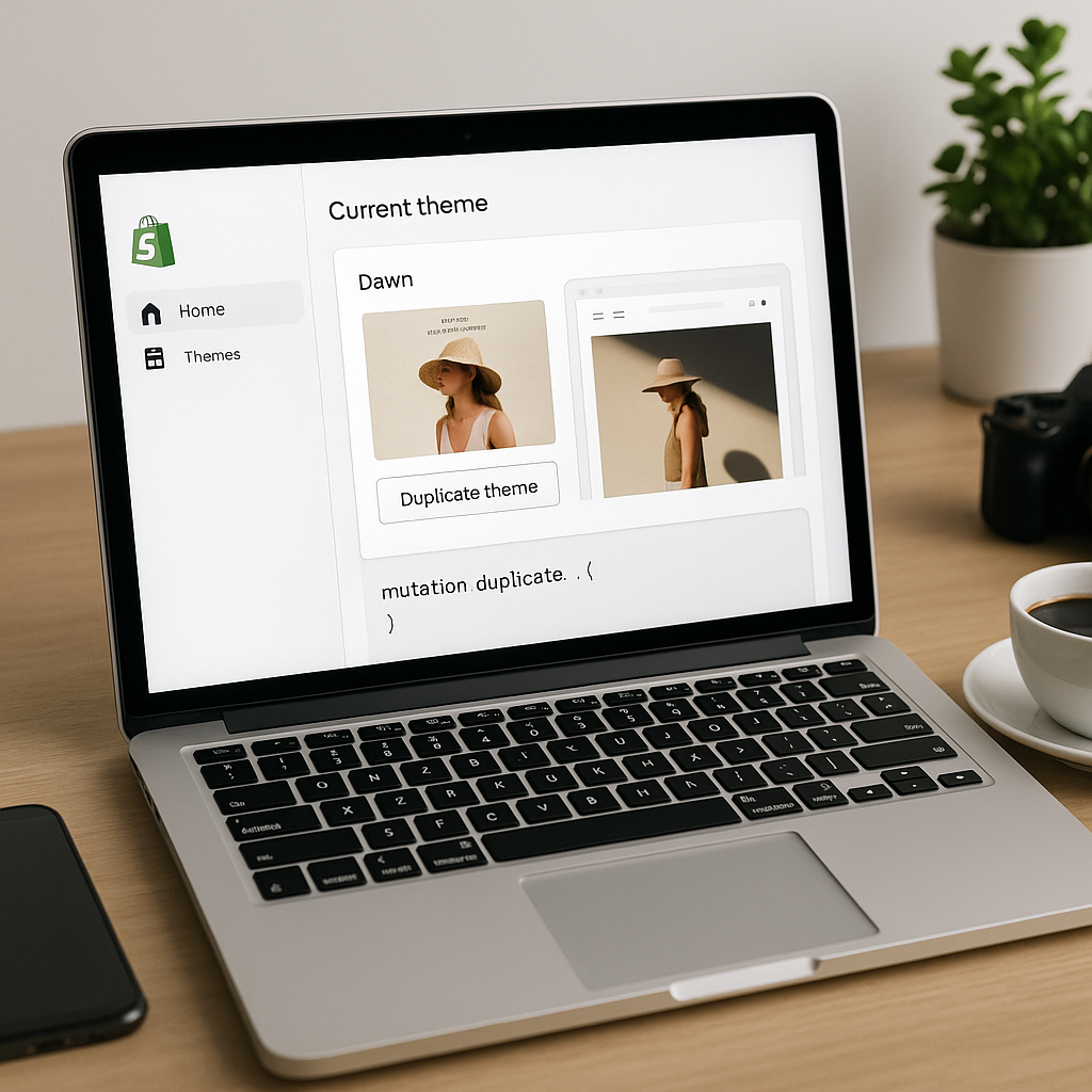 How to Duplicate Shopify Themes Using the Admin GraphQL API
