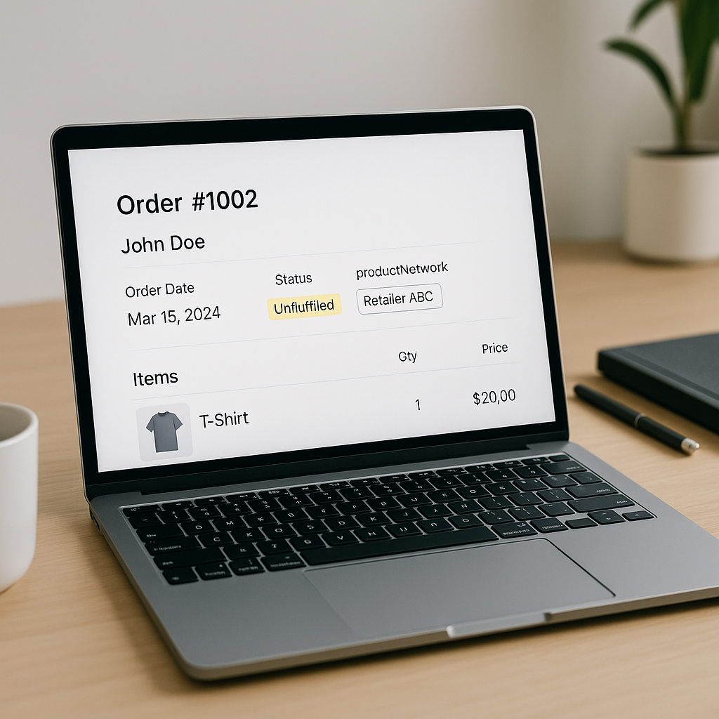 Introducing the productNetwork Field on the Order Object
