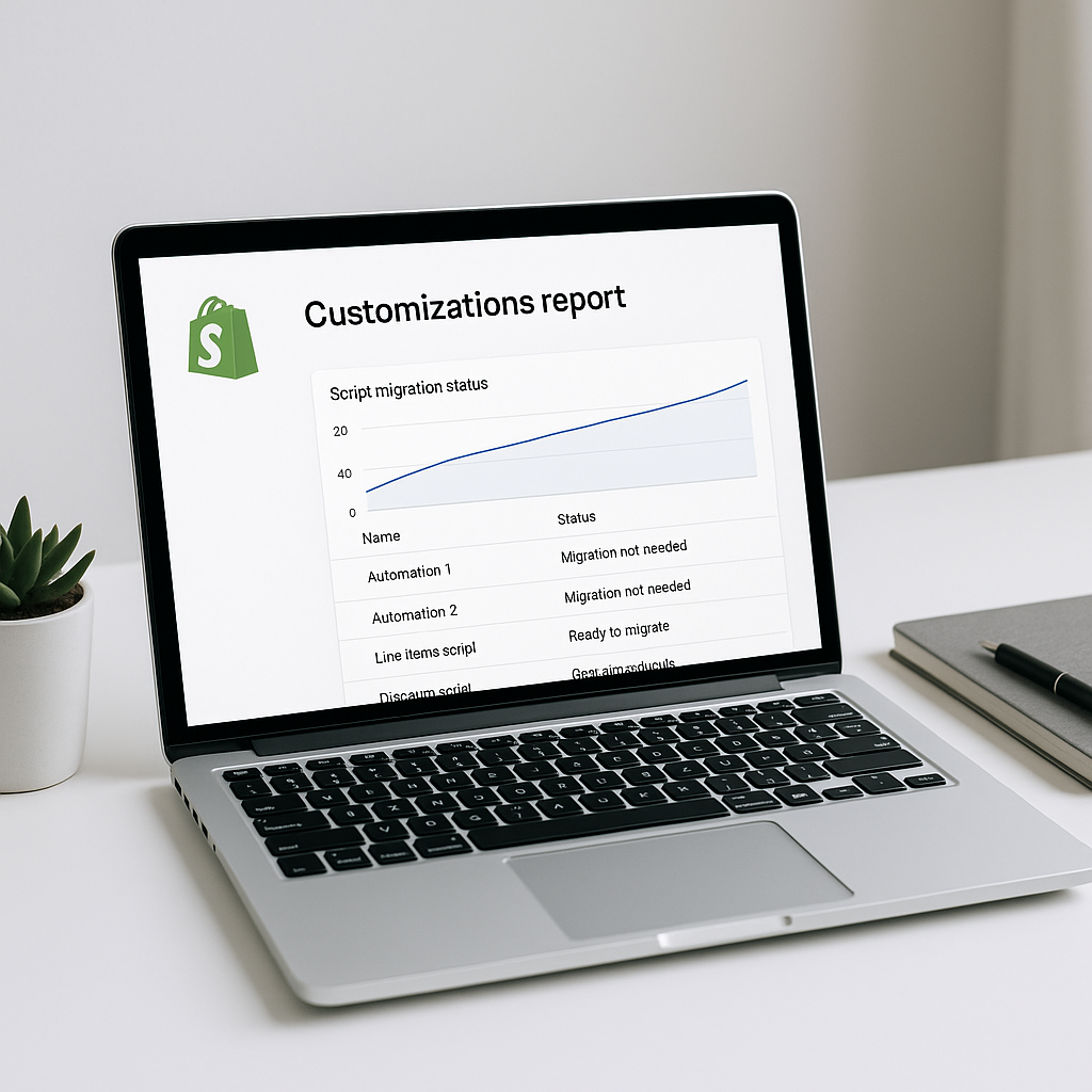Accelerate Your Shopify Scripts Migration with a New Customizations Report
