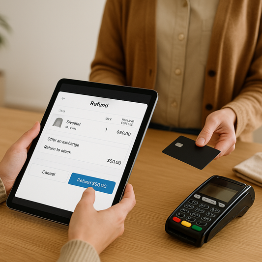 Enhanced Refund Screen for Returns & Exchanges in POS