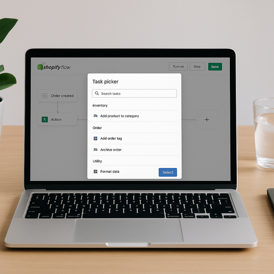 Enhance Productivity with Shopify Flow's Improved Task Picker