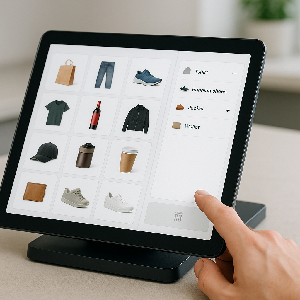 Streamlined POS Product List: Add and Remove Items with Ease
