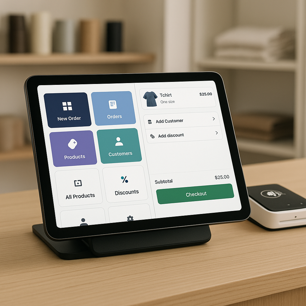 Discover the New Shopify POS Split-Screen Home Layout for Tablets