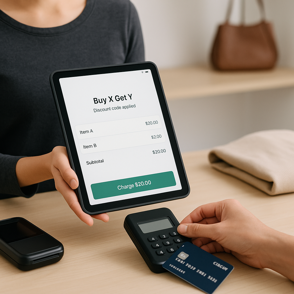 How to Use Buy X Get Y Discount Codes on Shopify POS
