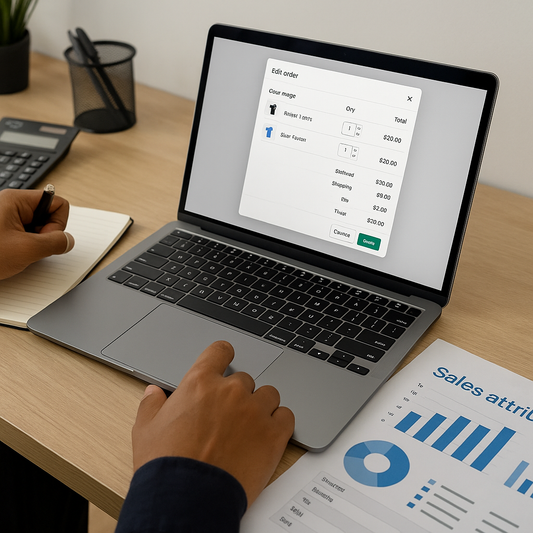 Enhance Sales Attribution with Post-Order Editing