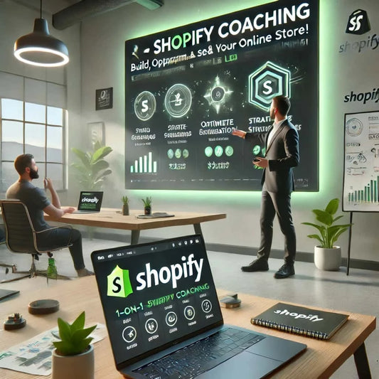 🚀 1-on-1 Shopify Coaching – Build, Optimize & Scale Your Online Store! Expert Led Training!