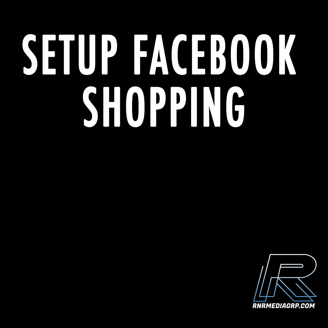 Setup Facebook Shopping