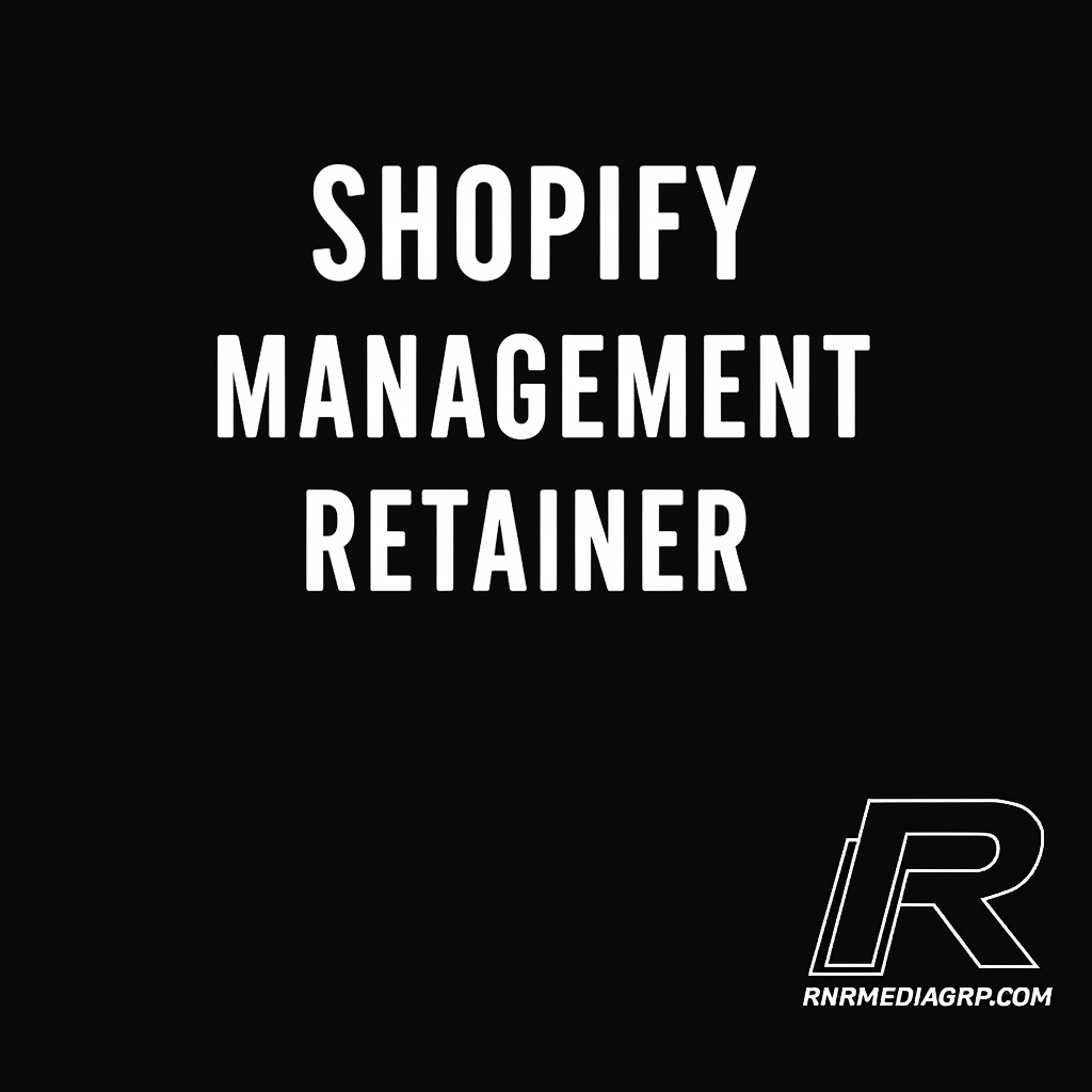 Shopify Management Retainer