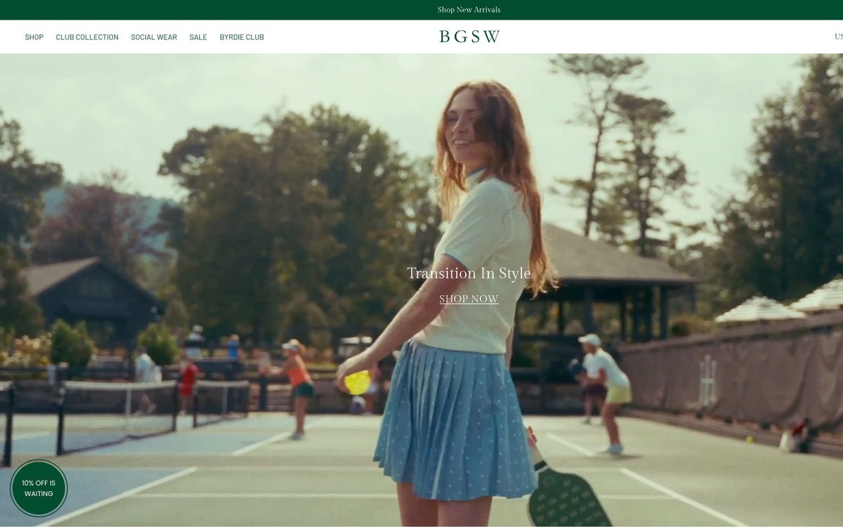 Byrdie Golf Social Wear