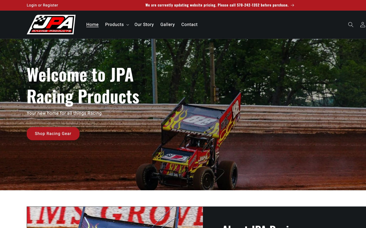 JPA Racing Products