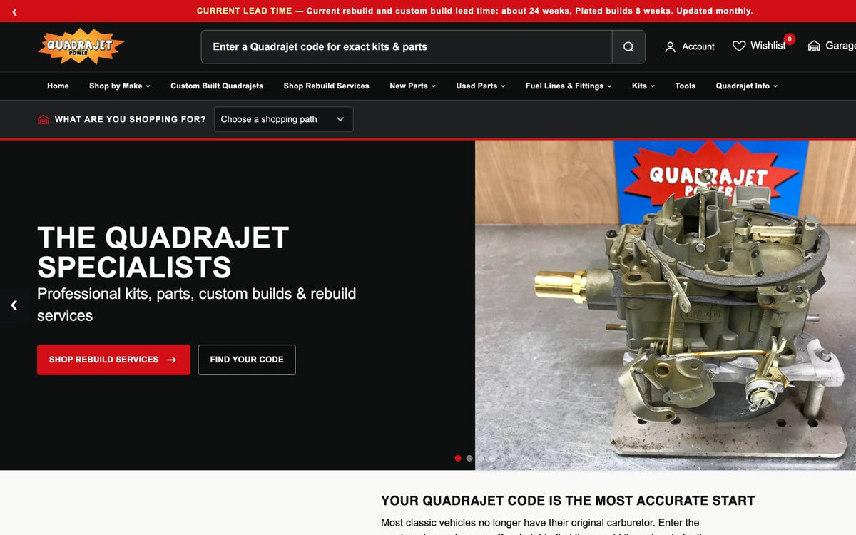 Quadrajet Power